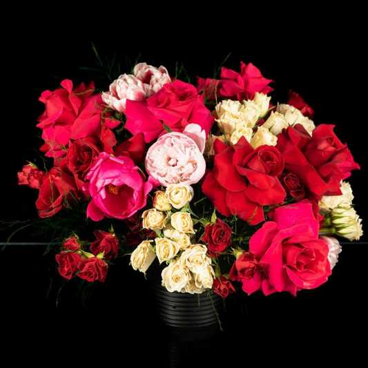 Miley Cirus Garden | sexy red roses